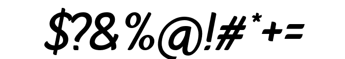 Hilya Italic Font OTHER CHARS