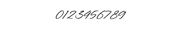 Himalaya Signature Italic Font OTHER CHARS