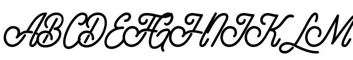 Himalaya Font UPPERCASE
