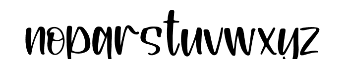 Himallya Font LOWERCASE