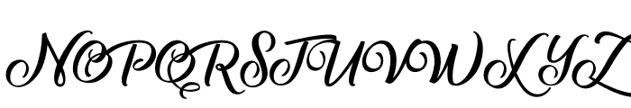 Himdath-Regular Font UPPERCASE