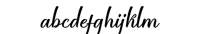 Himdath-Regular Font LOWERCASE