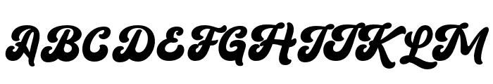 Hindya-Regular Font UPPERCASE