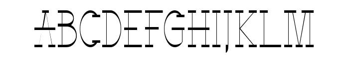 Hinnom Regular Font UPPERCASE