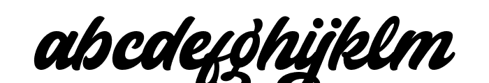 Hioganke-Regular Font LOWERCASE