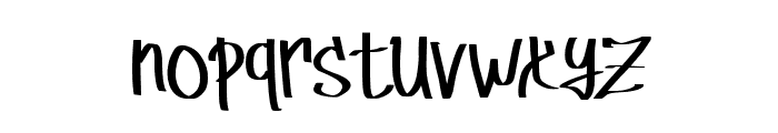 Hiostreet-Regular Font LOWERCASE