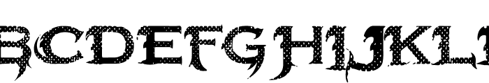 HipotesiS GrungE Font UPPERCASE