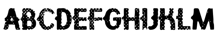 HipotesiS GrungE Font LOWERCASE