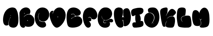 Hippans Font UPPERCASE