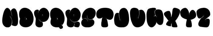 Hippans Font UPPERCASE