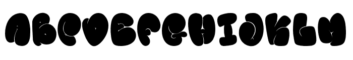 HippansRegular Font UPPERCASE