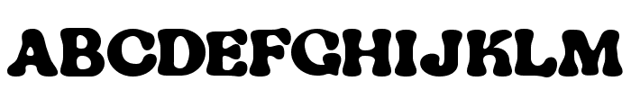 Hippie Bright Font UPPERCASE