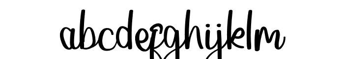 Hippie Home Font LOWERCASE