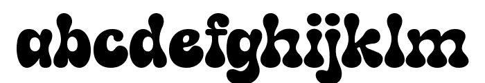 Hippie Mods  Font LOWERCASE