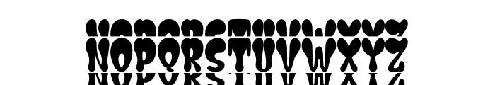Hippie Stacked Font LOWERCASE