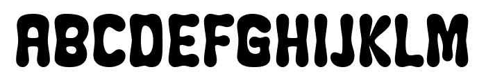Hippie Today Font UPPERCASE