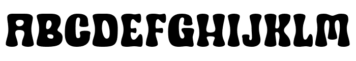 Hippie Vibes Font LOWERCASE