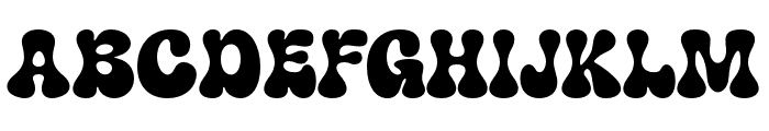 HippieMods Font UPPERCASE