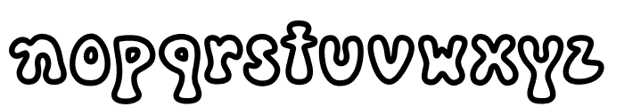 Hippies Font LOWERCASE