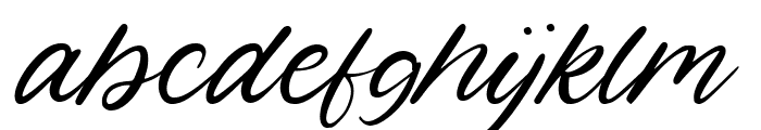 Hippotail Font LOWERCASE