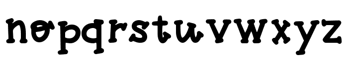 Hipster Hero Font LOWERCASE