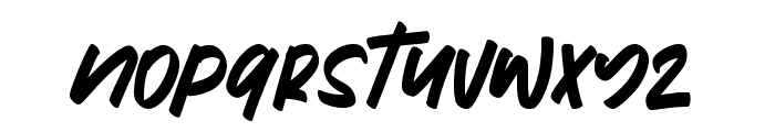 Hipsterism Font LOWERCASE