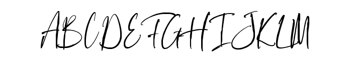 Hirline Ghost Font UPPERCASE