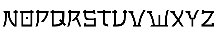 Hirosaki Regular Font UPPERCASE