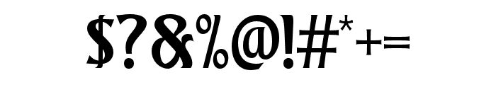 Hirosin-Regular Font OTHER CHARS