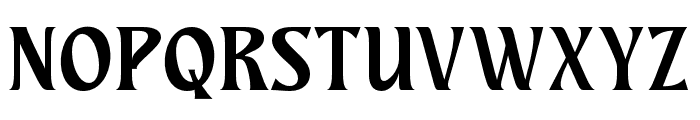 Hirosin-Regular Font UPPERCASE