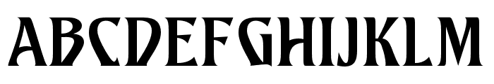 Hirosin-Regular Font LOWERCASE