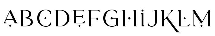 Hisquins-Regular Font LOWERCASE