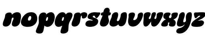 Histea Ballon Italic Italic Font LOWERCASE