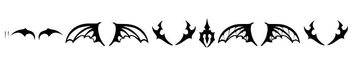 Histeriss Ornament Font LOWERCASE