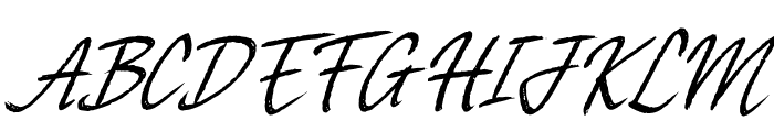 Histogems Italic Font UPPERCASE