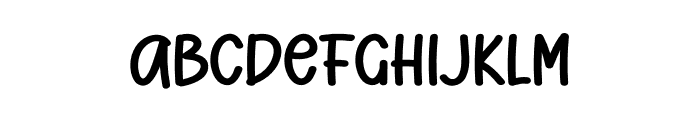 History Month Font LOWERCASE