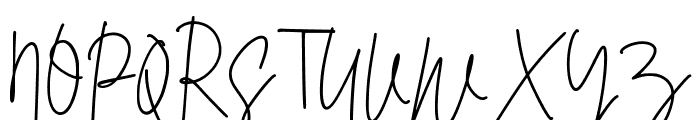 HistreaSignature-Regular Font UPPERCASE