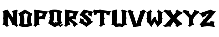 Hitron Font LOWERCASE