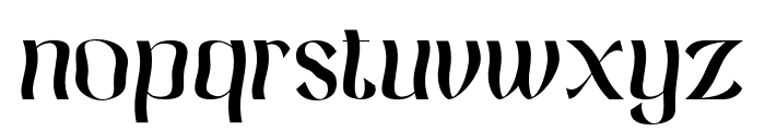 Hiylard-Regular Font LOWERCASE