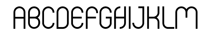 Hlemer Font UPPERCASE