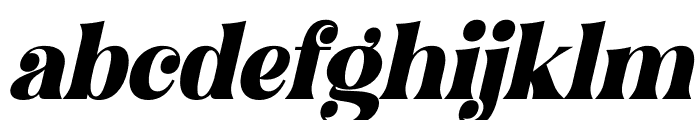 Hochagi Italic Font LOWERCASE
