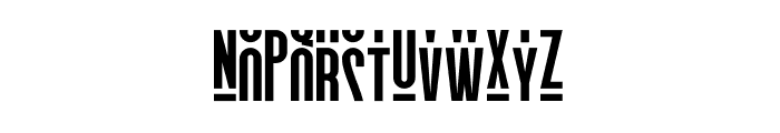 Hochate Font LOWERCASE