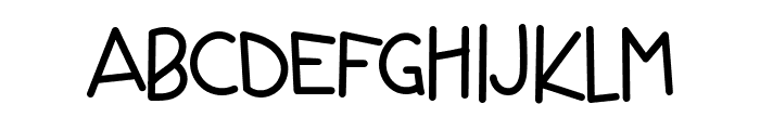Hock Copper Font LOWERCASE