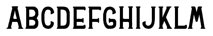 Hockey-Rough Font UPPERCASE