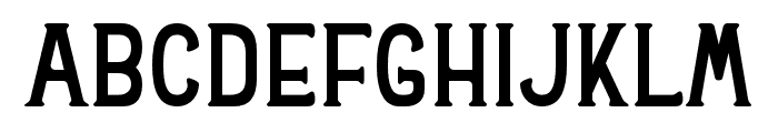 HockeyRegular Font UPPERCASE