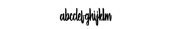 Hodgetown Font LOWERCASE
