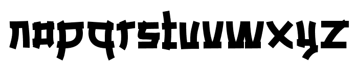 Hoka Gata  Regular Font LOWERCASE