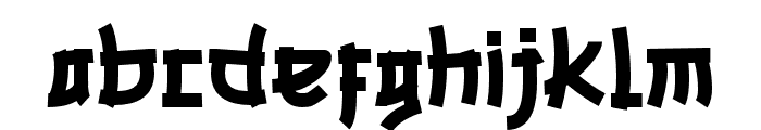 HokaGata-Regular Font LOWERCASE