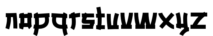 HokaGata-Regular Font LOWERCASE