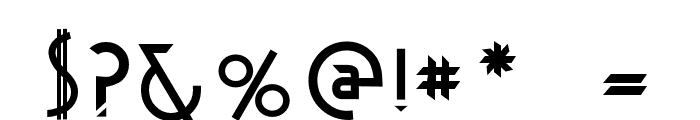 Hokkien-Regular Font OTHER CHARS